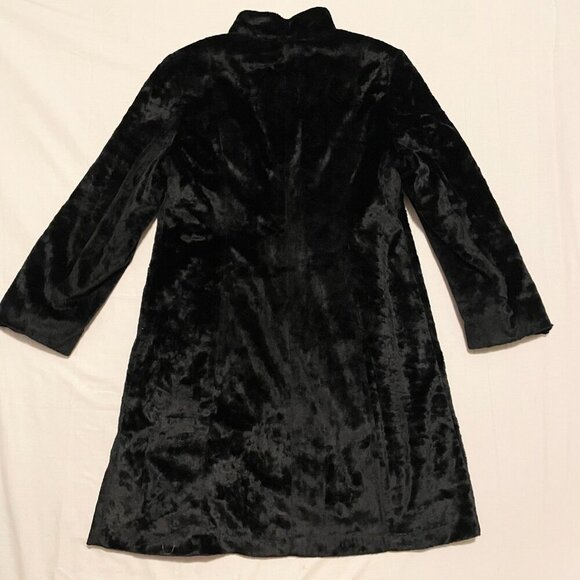 Jones New York Faux Fur Womes Winter Jacket Size 12 - Picture 14 of 16